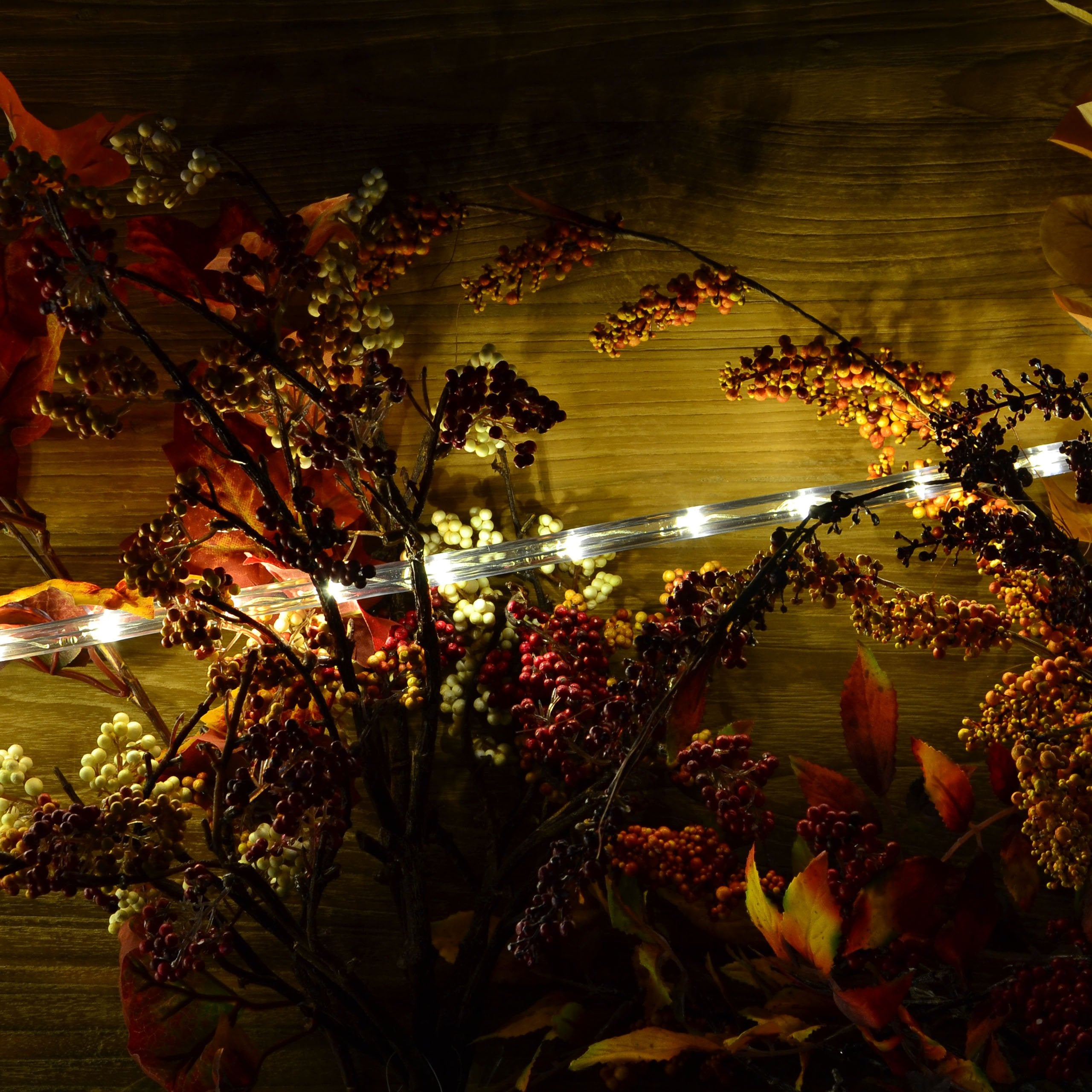 Nipach GmbH 10m 240 LED Lichterschlauch Lichtschlauch warm-weiß – Innen- und Außenbereich – energiesparende